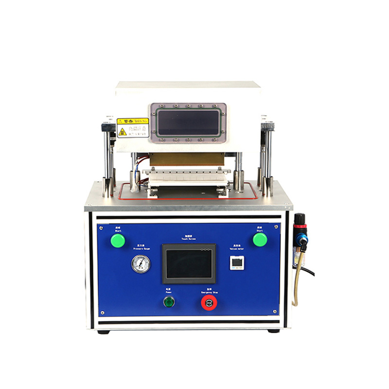 Pouch cell battery vacuum pre-sealing machine for lab research used in glove box