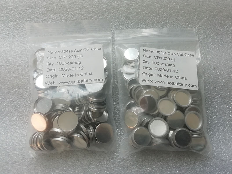 304SS CR1220 Coin Cell Cases