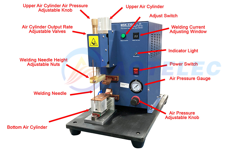 Single Point Pneumatic Spot Welder