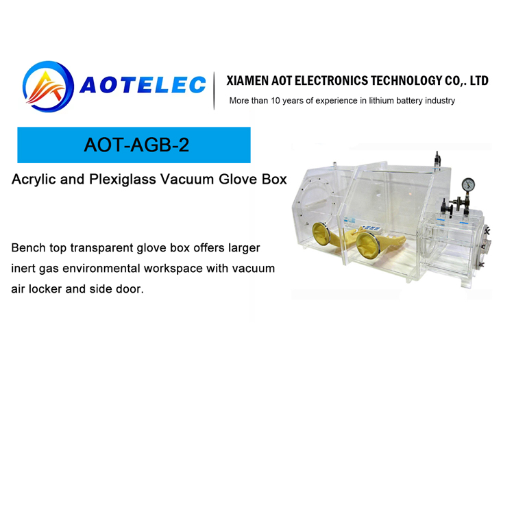 Système de purification intégré, boîte à gants en acier inoxydable pour pile bouton de laboratoire