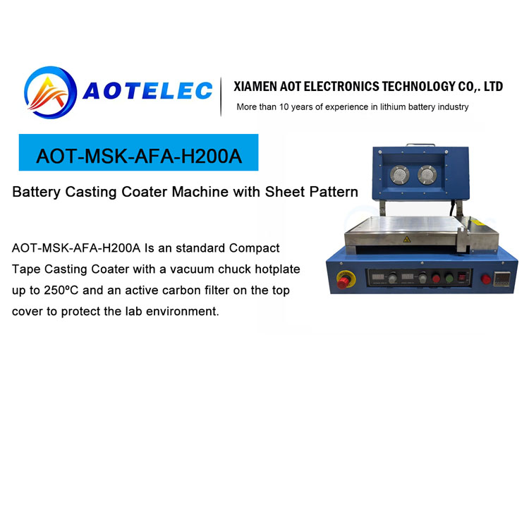 Battery Casting Coater Machine for Lab Research