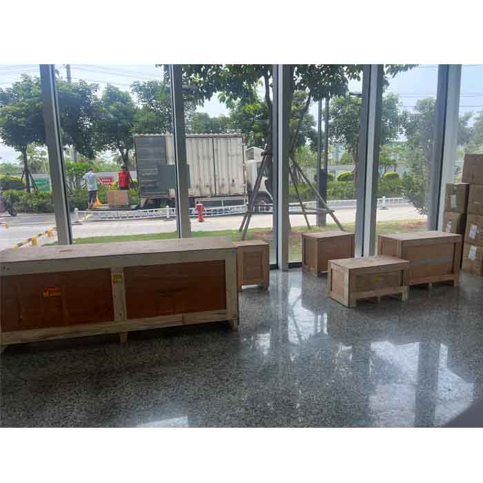A variety of battery manufacturing equipment were successfully dispatched