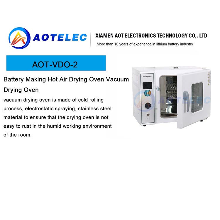 battery making hot air drying oven for lab research