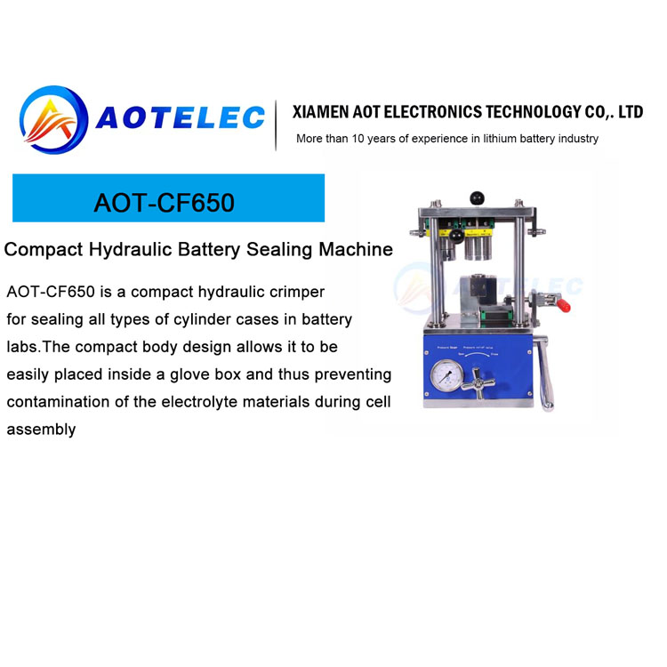 Compact Hydraulic Battery Sealing Machine